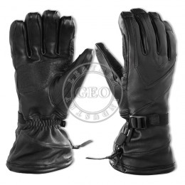 Full Leather Ski Gloves